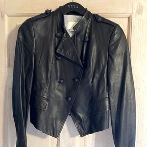 BOY Band of Outsiders soft leather moto jacket